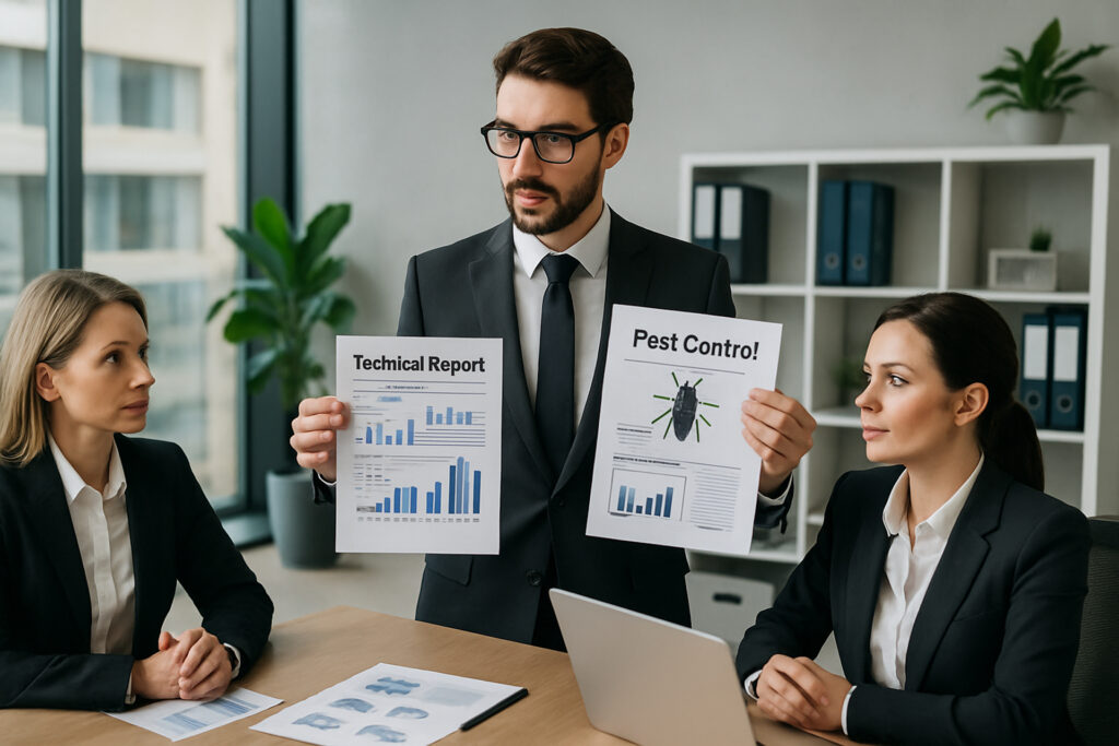 Consultoria técnica para controle de pragas e auditorias sanitárias