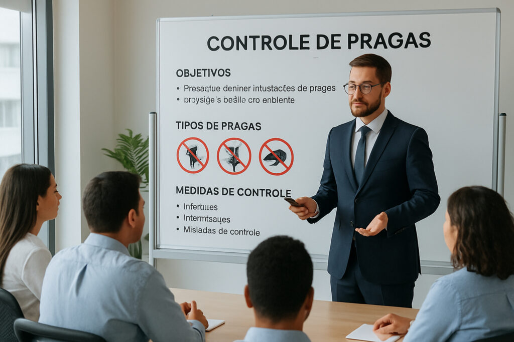 Treinamentos personalizados evitam falhas operacionais e infestações