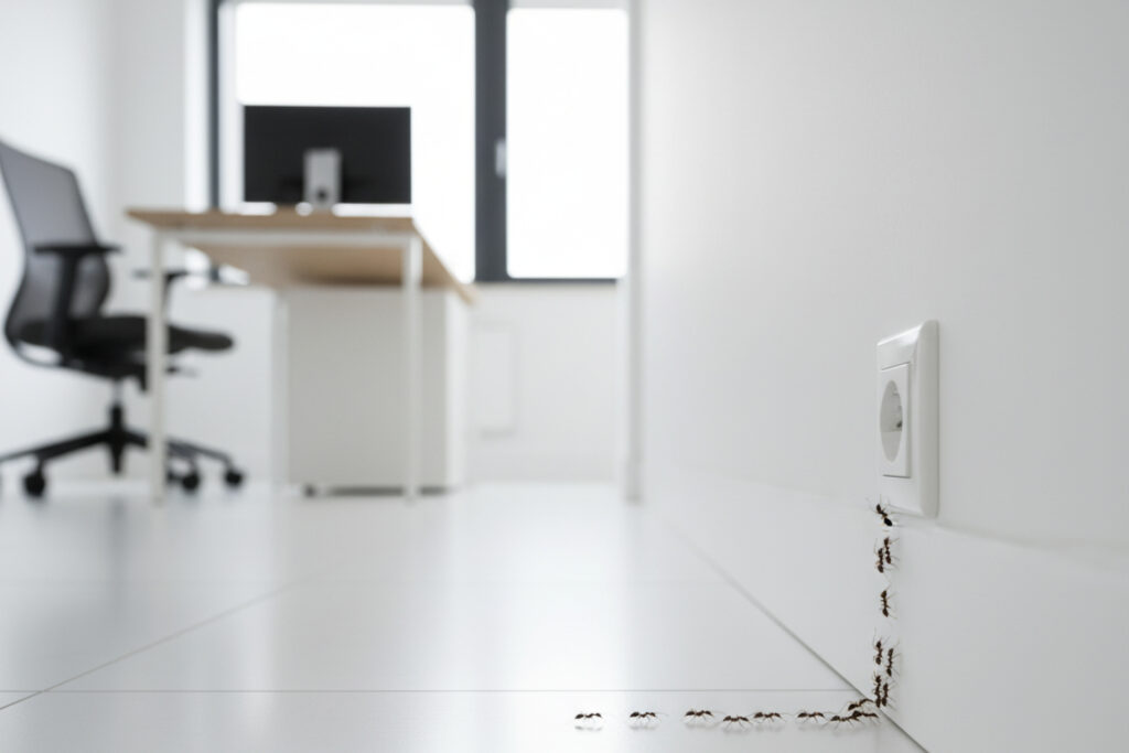 Formigas em Escritórios e Ambientes Corporativos: De Onde Elas Vêm e Como Resolver
